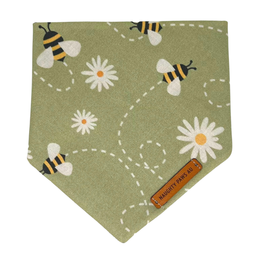 "Bee Mine" Pet Bandana
