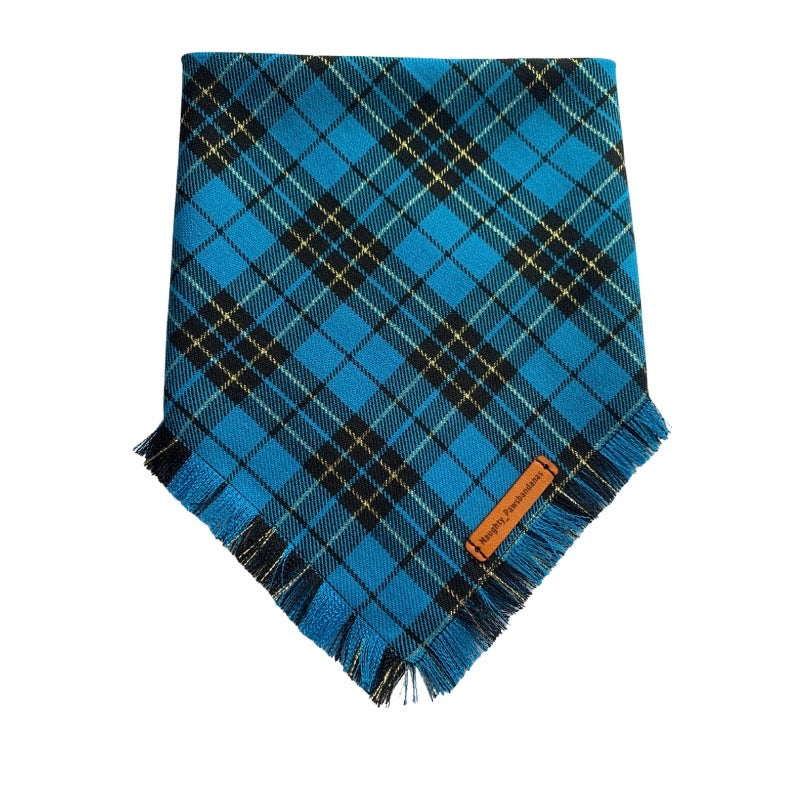 "Pacific" Frayed pet bandana