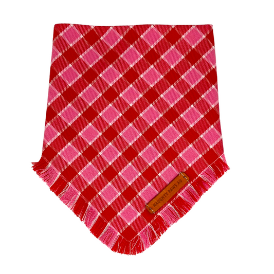 "Strawberries & cream" Pet bandana
