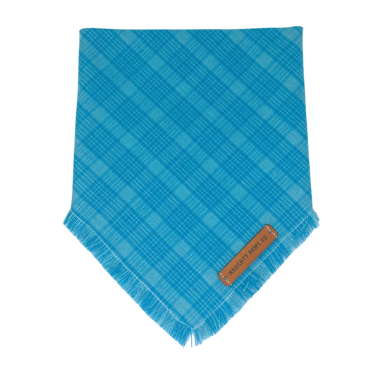 "Milan" Frayed pet bandana